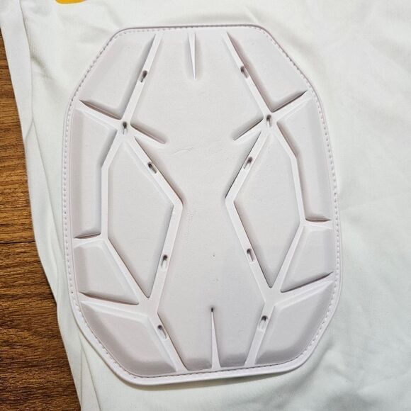 Nike Pro Hyperstrong Padded Football Shorts XL White Gold Dri-Fit Protective New - Picture 5 of 16